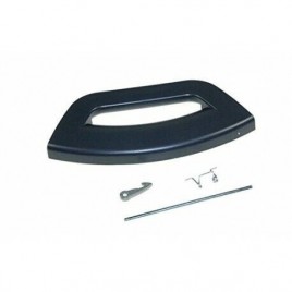 Set maniglia oblò grigio lavatrice C00288568