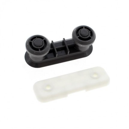 Assieme supporto ruota guida cestello C00627134