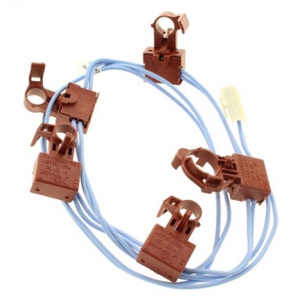 Catenaria Accensione Elettronica 5 fuochi piano cottura Whirlpool 481010755283