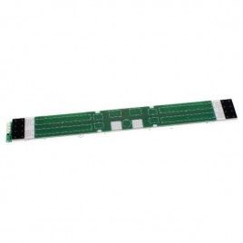Scheda display piano cottura induzione HMI - PULSAR RED C00623609
