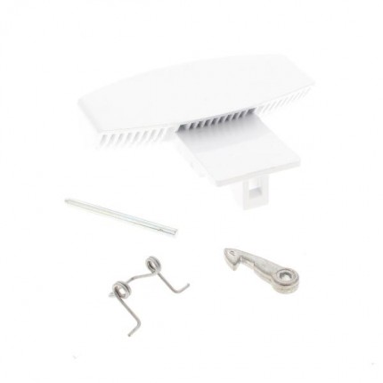 Set maniglia oblò bianca lavatrice C00259035