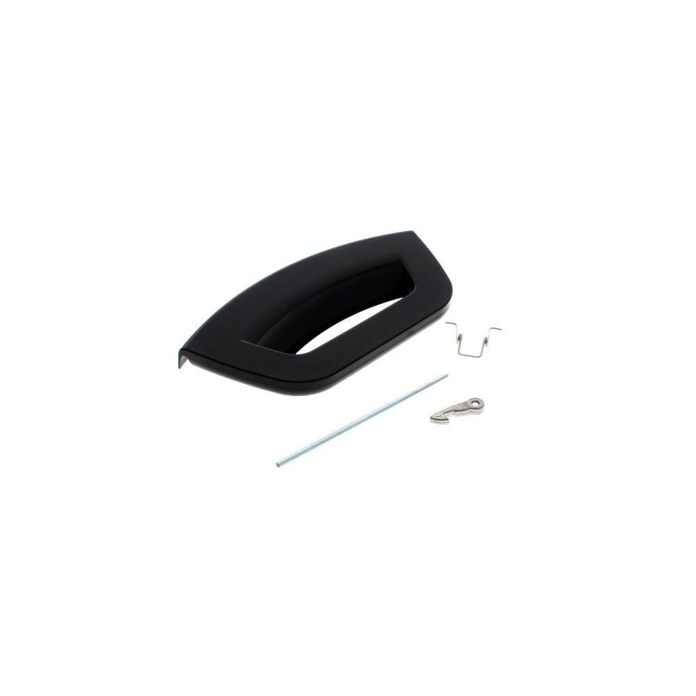 Set maniglia oblò nero lavatrice C00287267