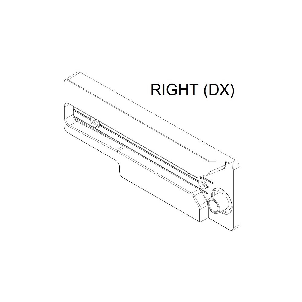 Guida cassetto destra DX - C00728613