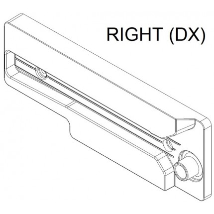 Guida cassetto destra DX - C00728613
