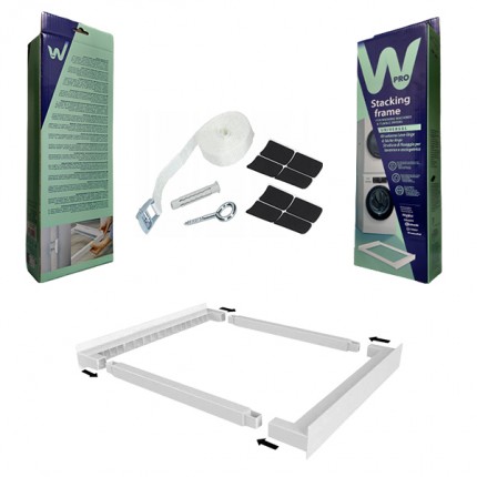 Struttura di fissaggio universale lavatrice e asciugatrice Wpro - CDS102 488000565134