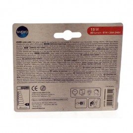 Lampada per forno 15 W attacco E14 - LFO139