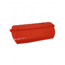 Vaporiera per Microonde con Griglia in silicone colore Rosso - Lekue - LSC200