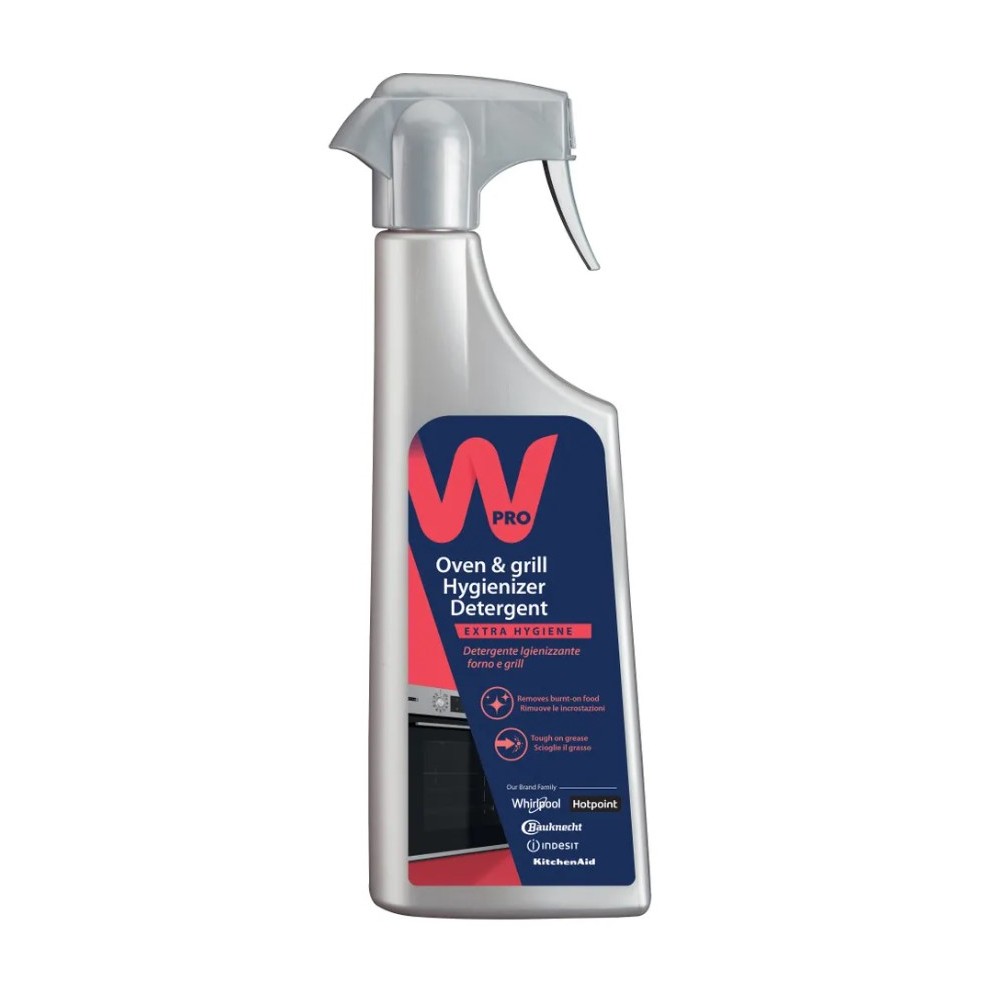 Detergente professionale per forno sgrassatore 500 ml WPRO - ODS412/2 484010678144