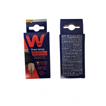 Lampada per forno 25 W attacco E14 - OVL025 - C00863215