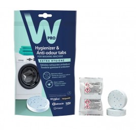 3 Tavolette detergenti e deodoranti per lavatrice powerfresh WPRO - AFR301