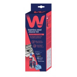 Kit pulizia per acciaio inox piani di cottura - INX115