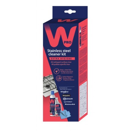 Kit pulizia per acciaio inox piani di cottura - INX115