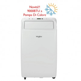 Condizionatore 9000BTU Portatile Whirlpool Pompa Di Calore- PACF29HPW