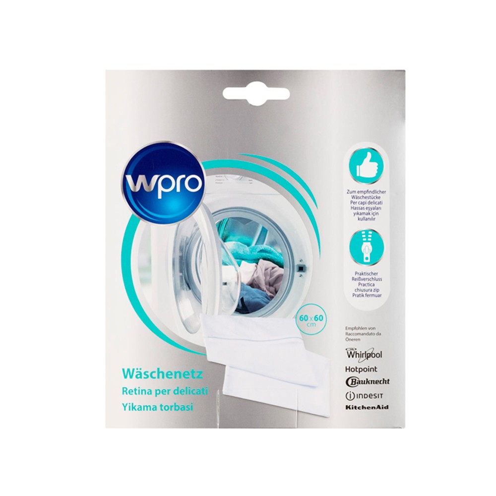 Retina per lavare i capi delicati in lavatrice 60X60 WPRO -  WAS606