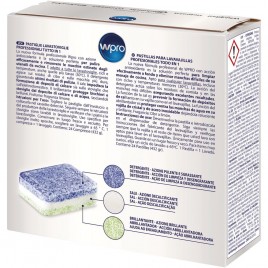 24 Tavolette pastiglie detersivo lavastoviglie tutto in uno WPRO - TAB200