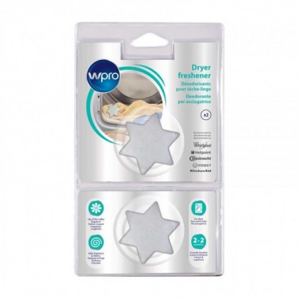 Profumatore per asciugatrice 2 pezzi fragranza mughetto WPRO - DDS101