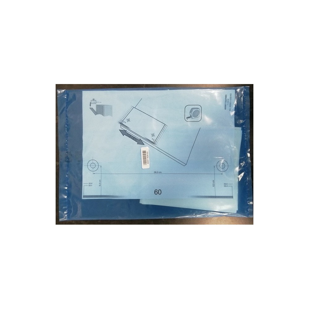 Confezione installazione pannello lavastoviglie - C00858336