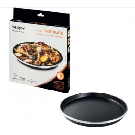 Piatto Crisp Originale Whirlpool per Microonde Diametro 25cm interno 27cm esterno - AVM250