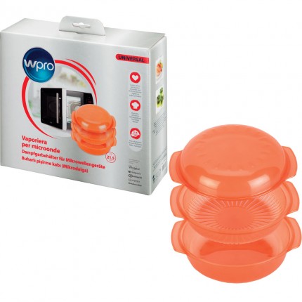 Vaporiera Tonda per Microonde 1,5 lt Originale WHIRLPOOL - STM006