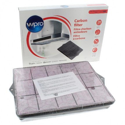 Filtro anti-odore al carbone attivo • Type 160 (290 x 230 x 37 mm - 1150 g) - CHF007/2